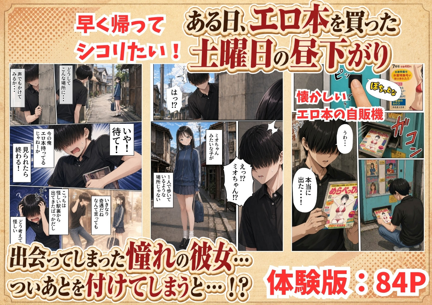 【昭和編】想いを寄せていたクラスメイトが中年メタボ教師（BMI40）と肉体関係だった件-サンプル画像4