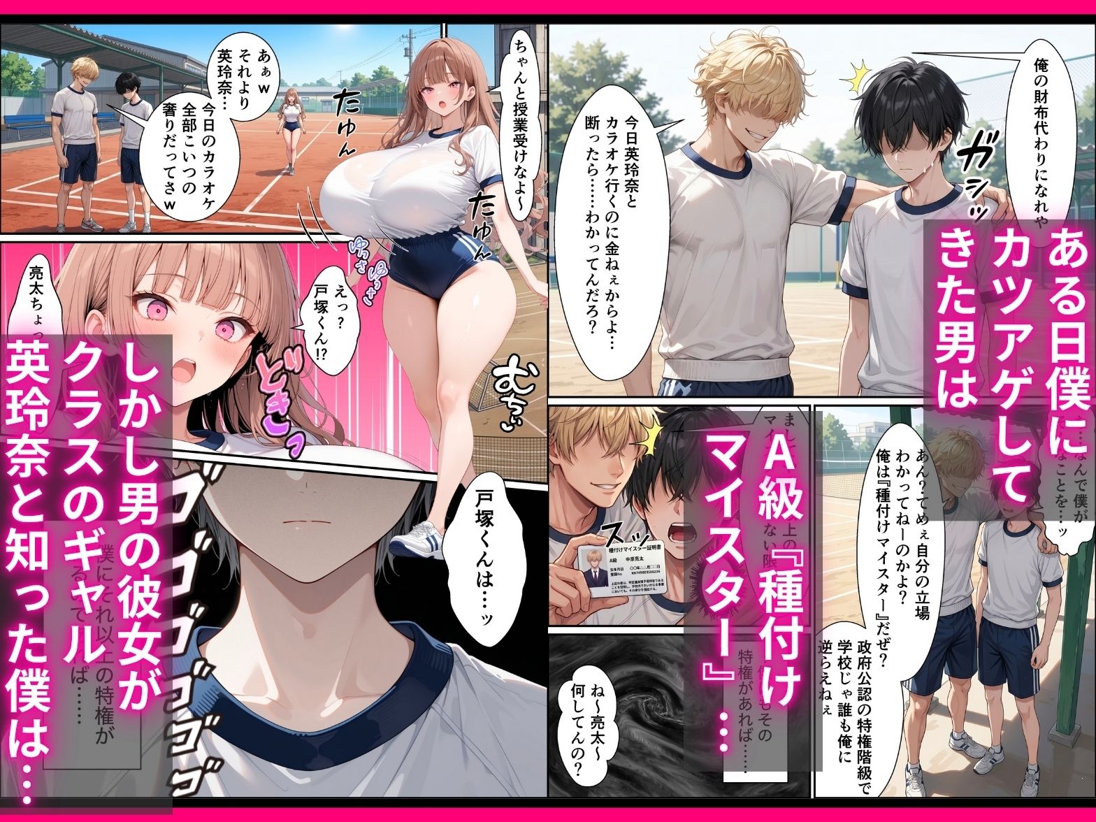 SSS級精子！？―政府公認種付けマイスターになった僕が性悪ギャルを指名する―-サンプル画像5