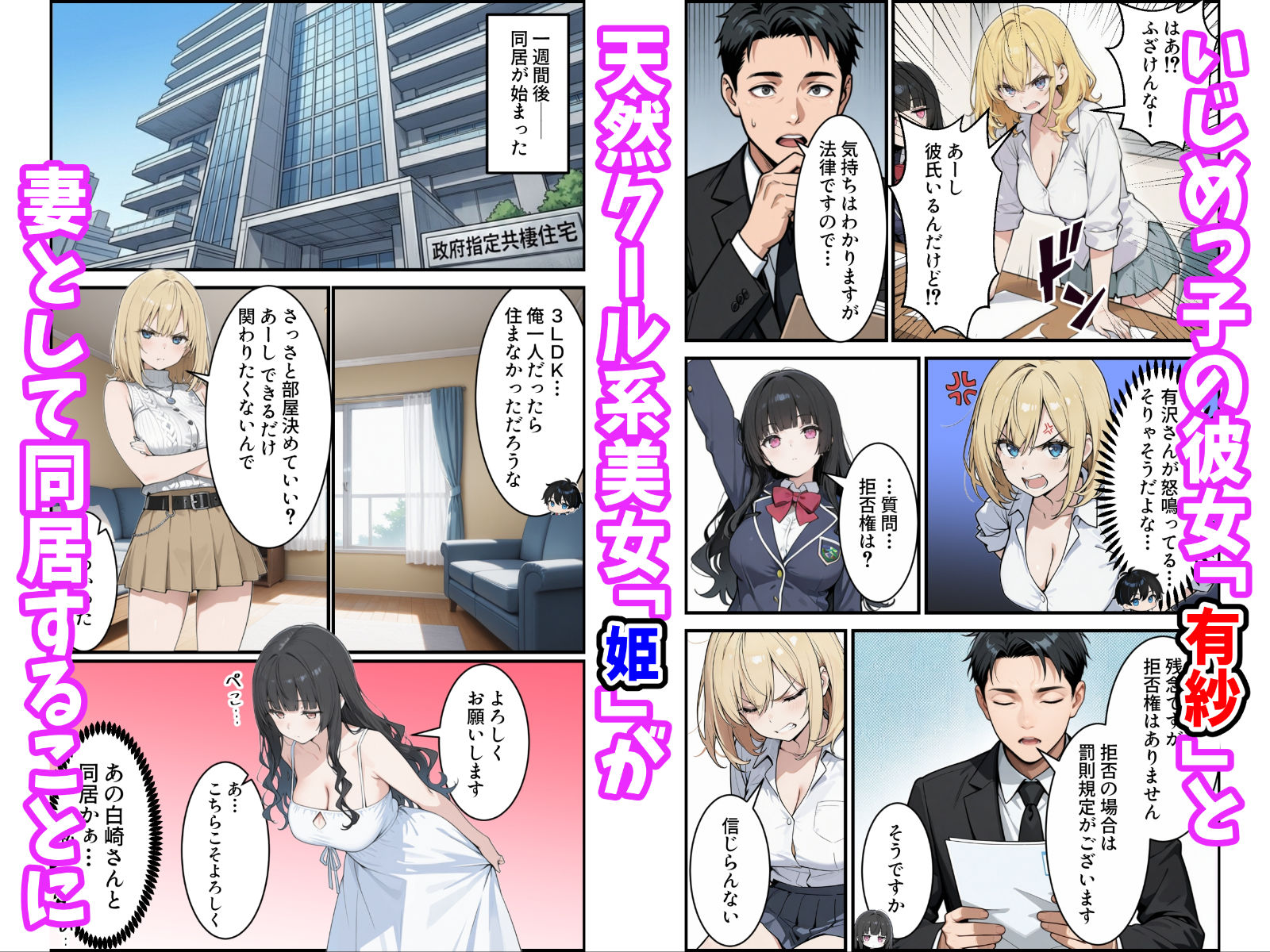 陰キャの俺がSSSランク優良精子保有者に選ばれたのでハーレム王になる話 〜いじめられっ子逆転劇〜-サンプル画像3