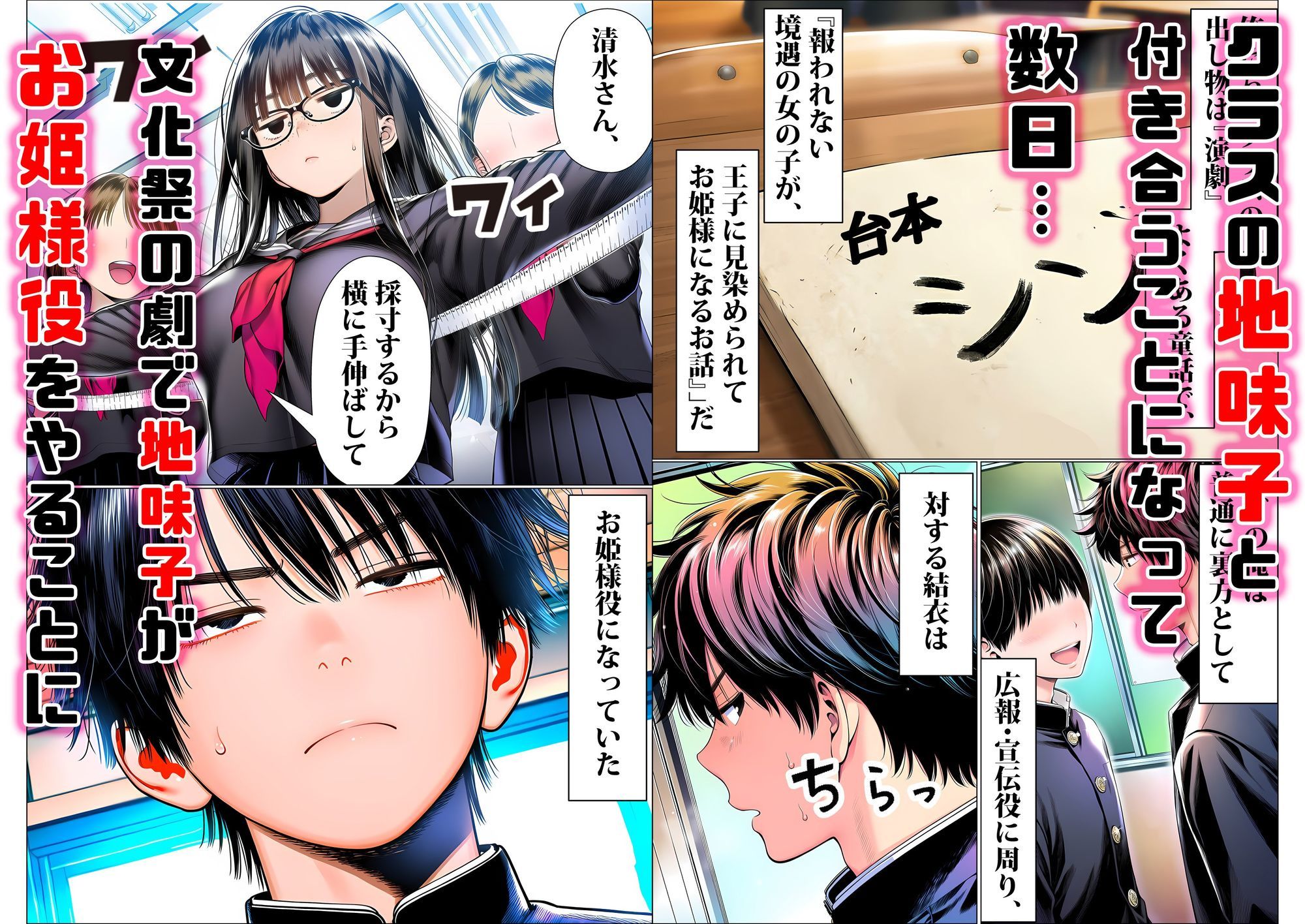 罰ゲームで地味ブスに嘘告白したら、孕ませちゃって結婚することになった2-サンプル画像1