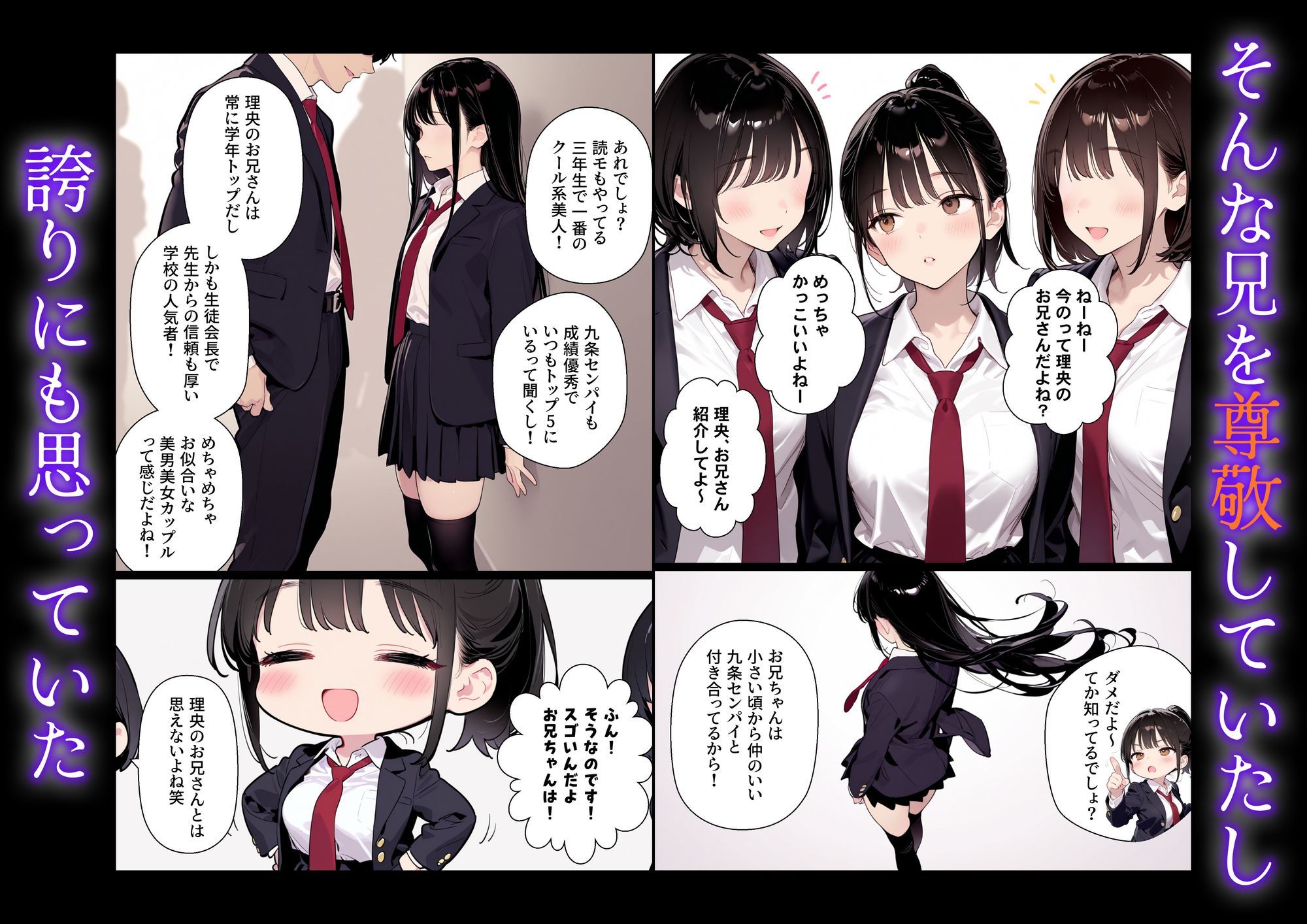 完璧だった兄が彼女にフラれて崩壊、妹への中出し依存セックスがもう止まらない-サンプル画像2