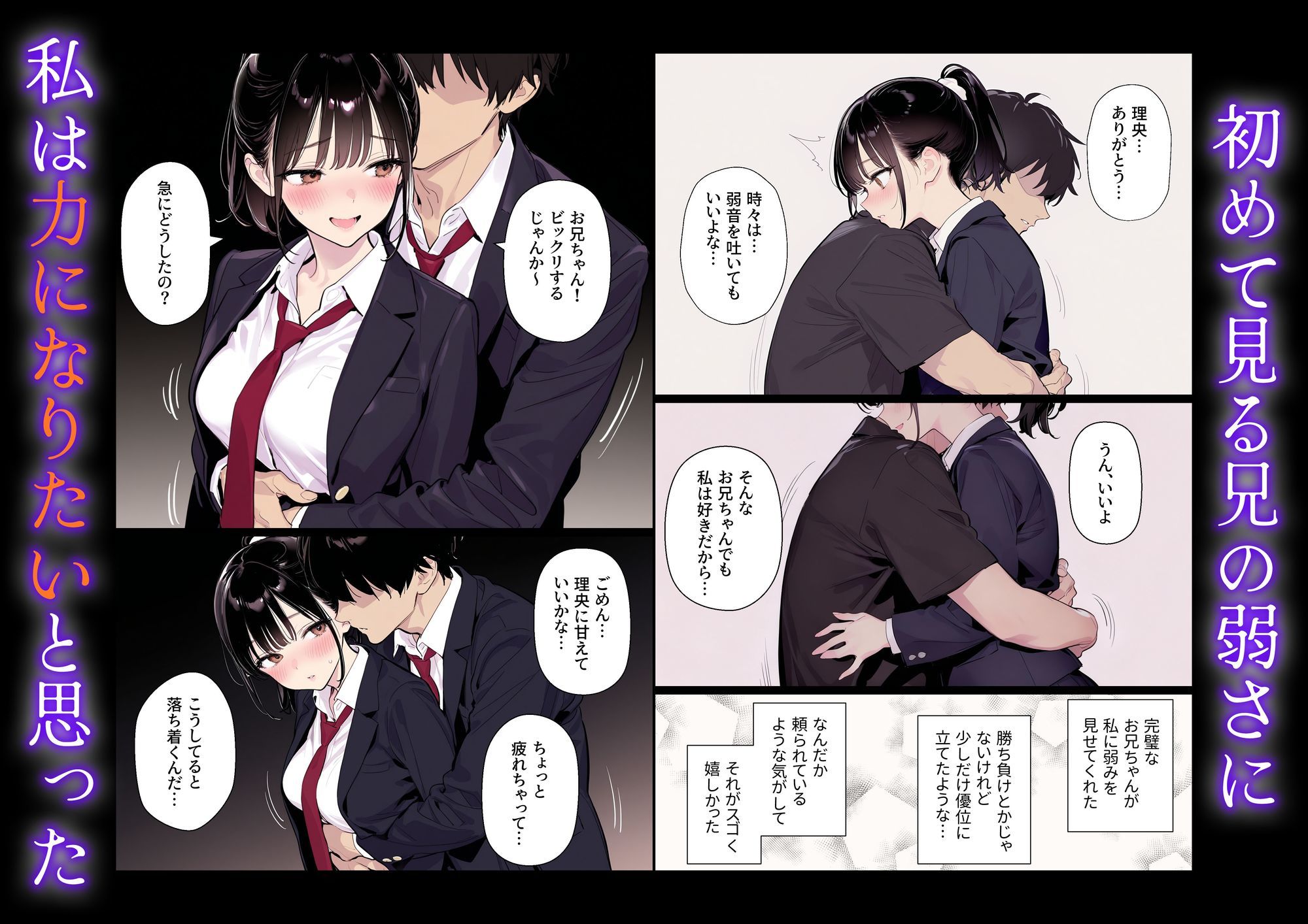 完璧だった兄が彼女にフラれて崩壊、妹への中出し依存セックスがもう止まらない-サンプル画像4