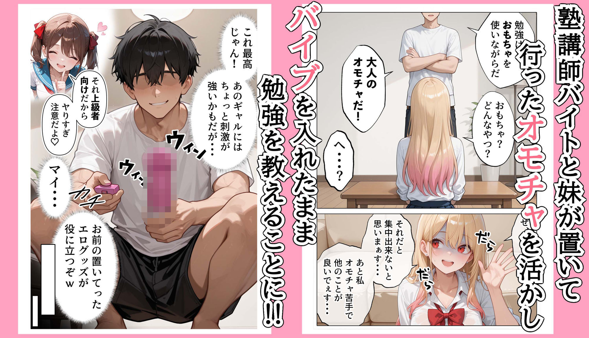 【続編:白ギャルJK2】ラブドール頼んだら、白ギャルJKが来た-サンプル画像3