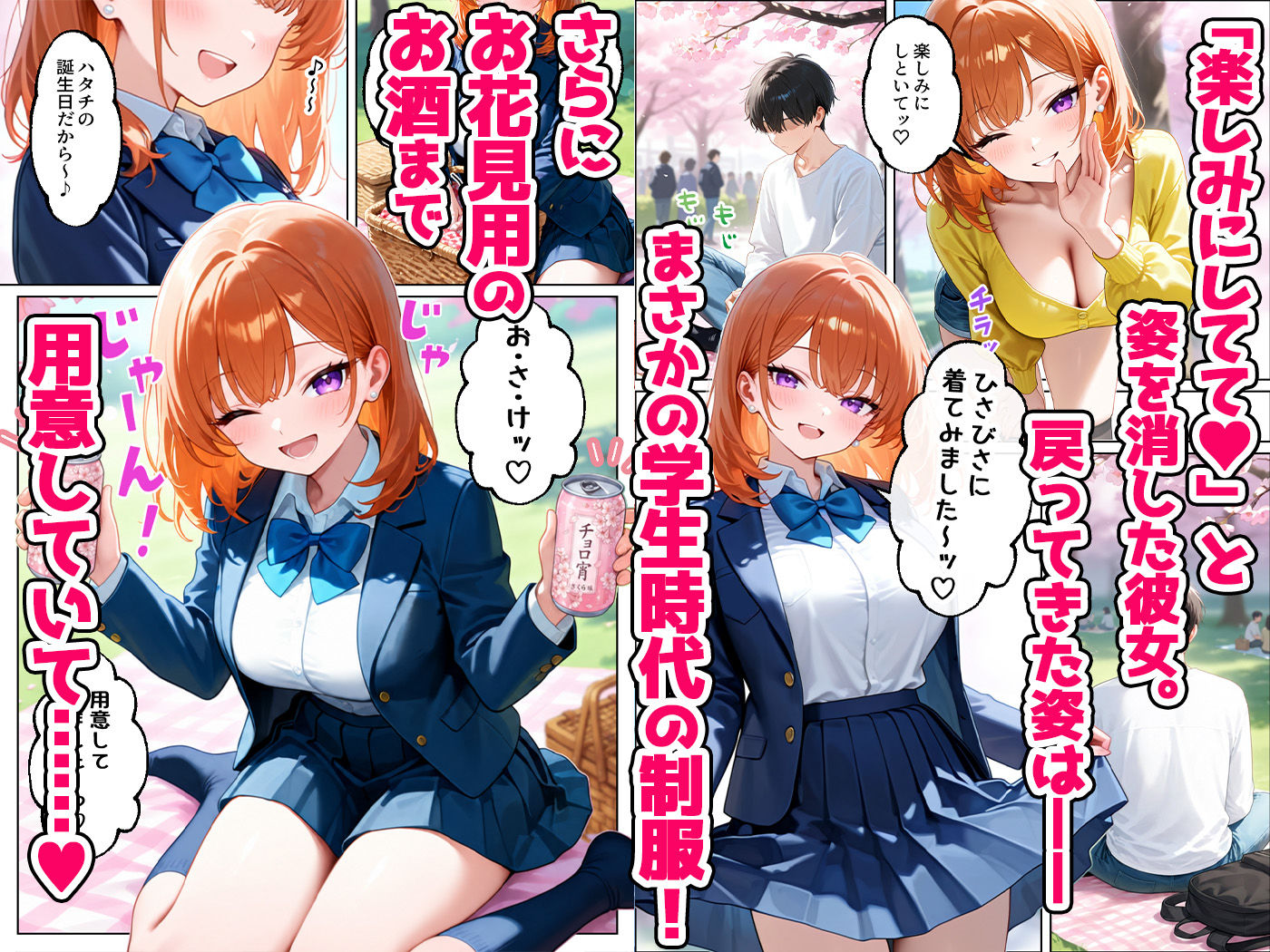 家出してきたクラスの人気ギャルが彼女になったら嫁になるまで何度も中出しHさせてくれた話-サンプル画像4