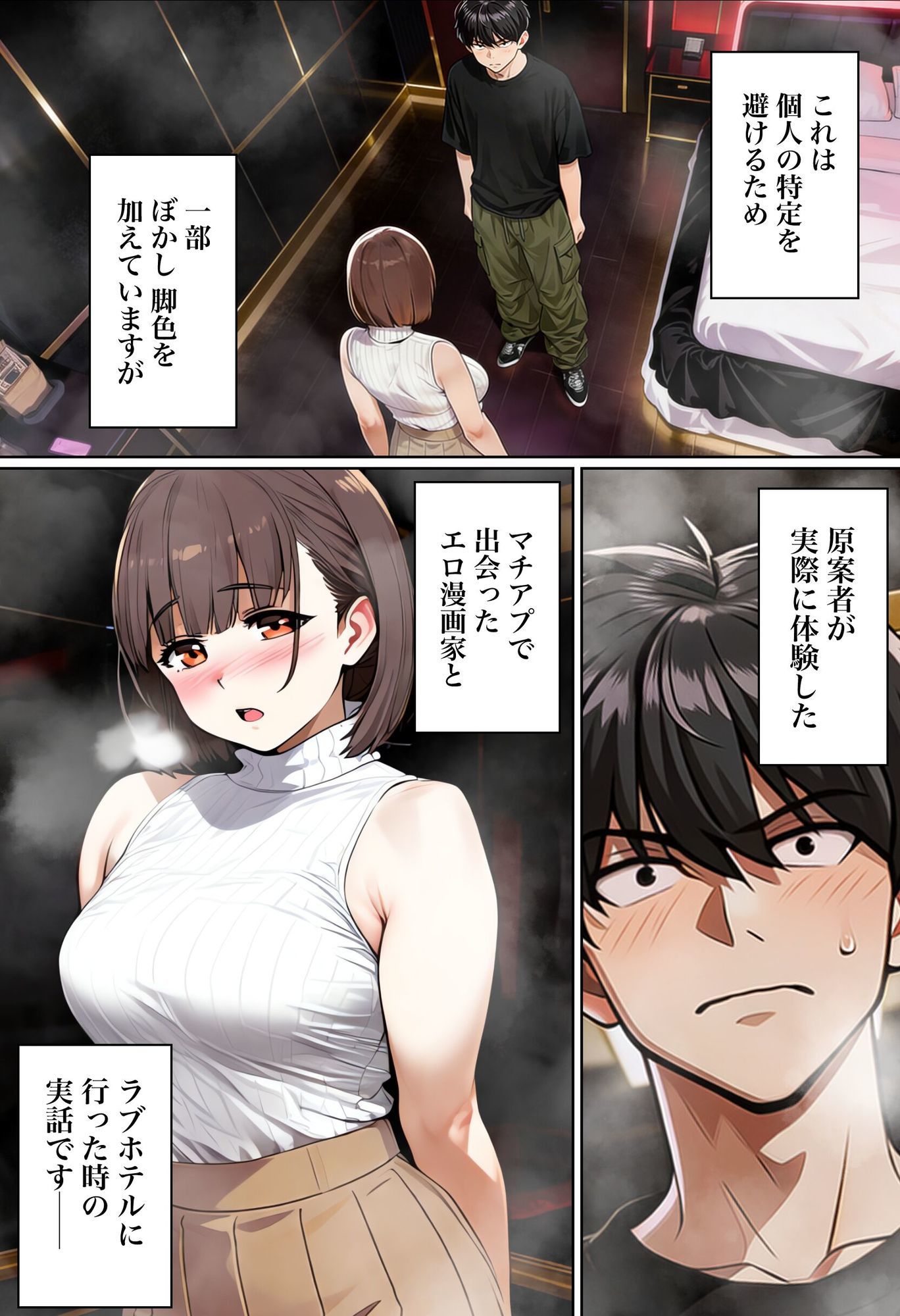 【実話】マチアプでコミケ帰りのムチムチ女エロ漫画家とマッチして、エロ漫画みたいなセックスした話www-サンプル画像2