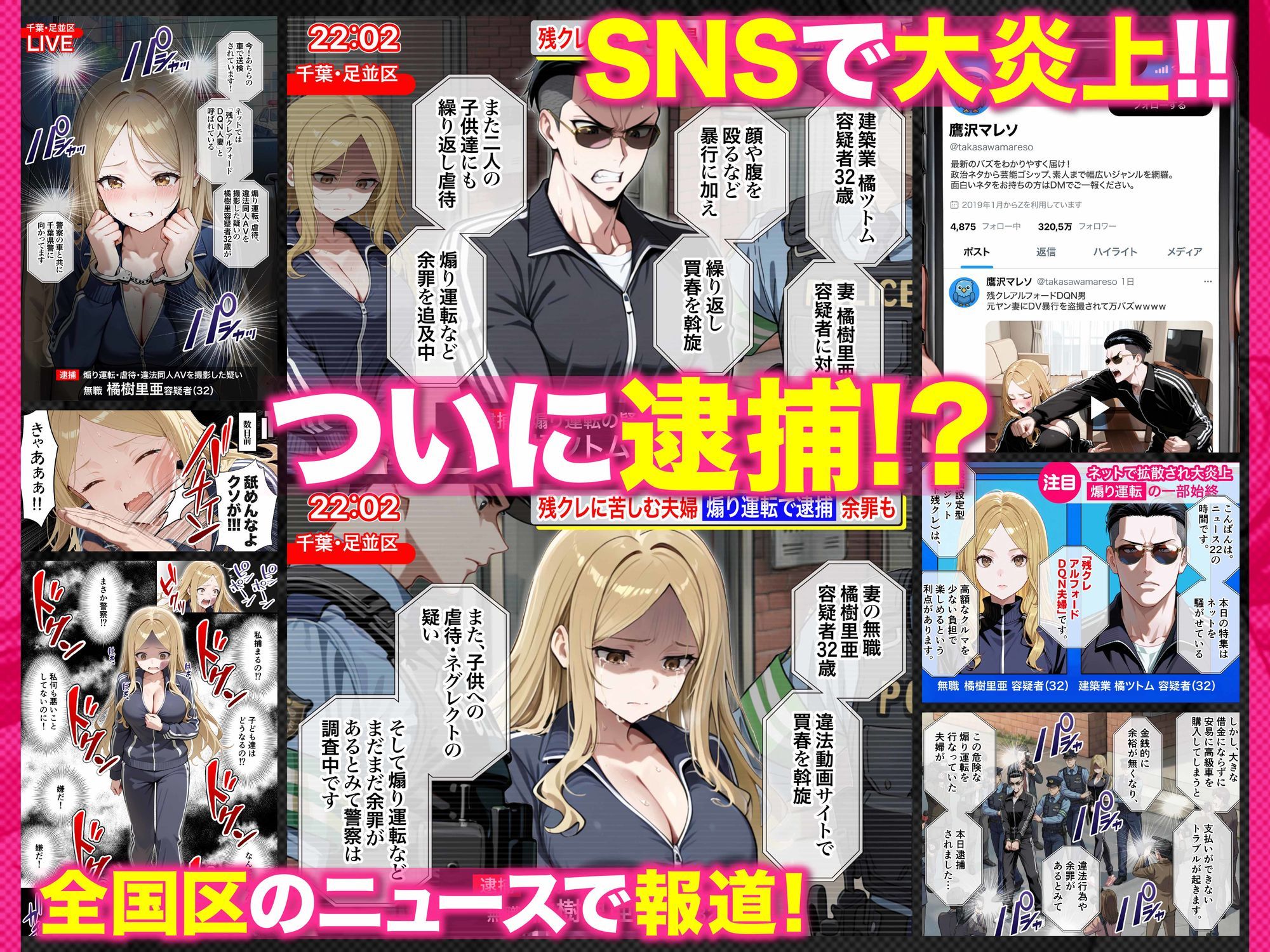 残クレアルフォード元ヤン人妻（32歳3人子持ちママ）NTR PART3（SNSバズチャレンジ編）-サンプル画像6