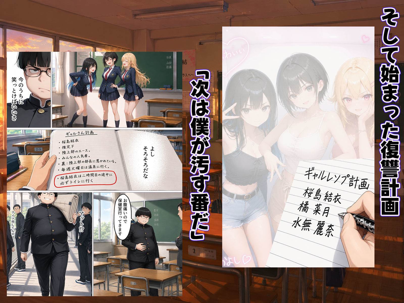 僕をいじめたギャルさん達に復讐する話ーリベンジ結衣編ー-サンプル画像5